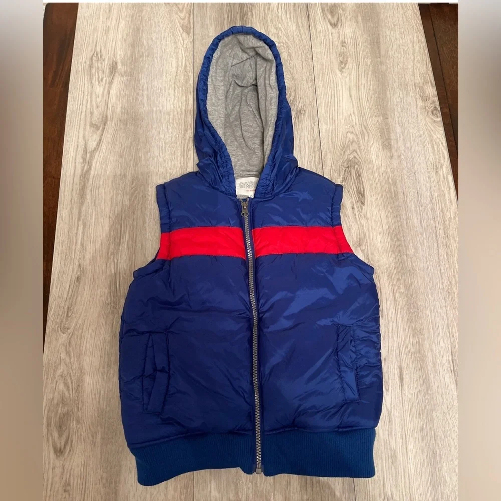 Gymboree Boys Puffer Vest Size S 5-6